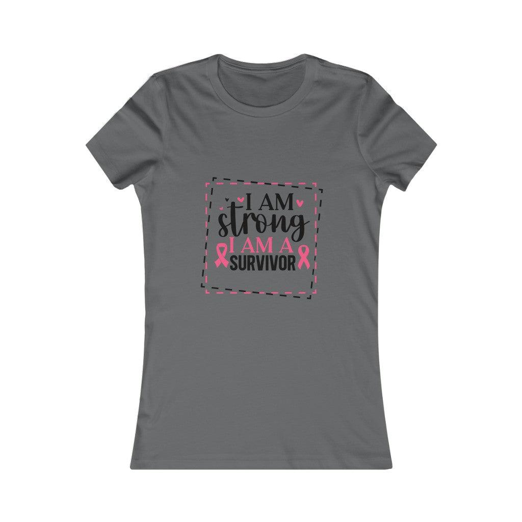 I 'am Strong, I 'am A Survivor T-shirt - Military Republic