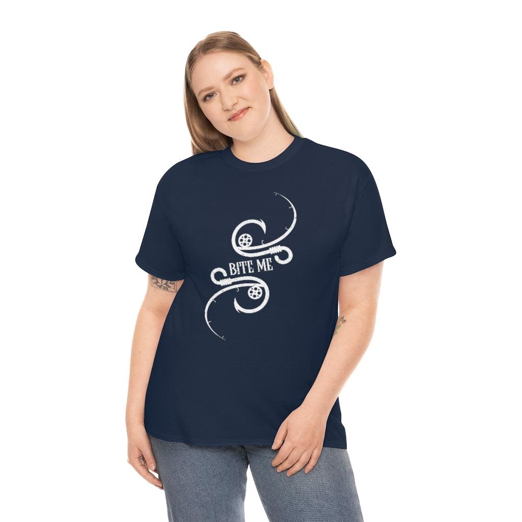 Bite Me Fishing T-shirt - Military Republic