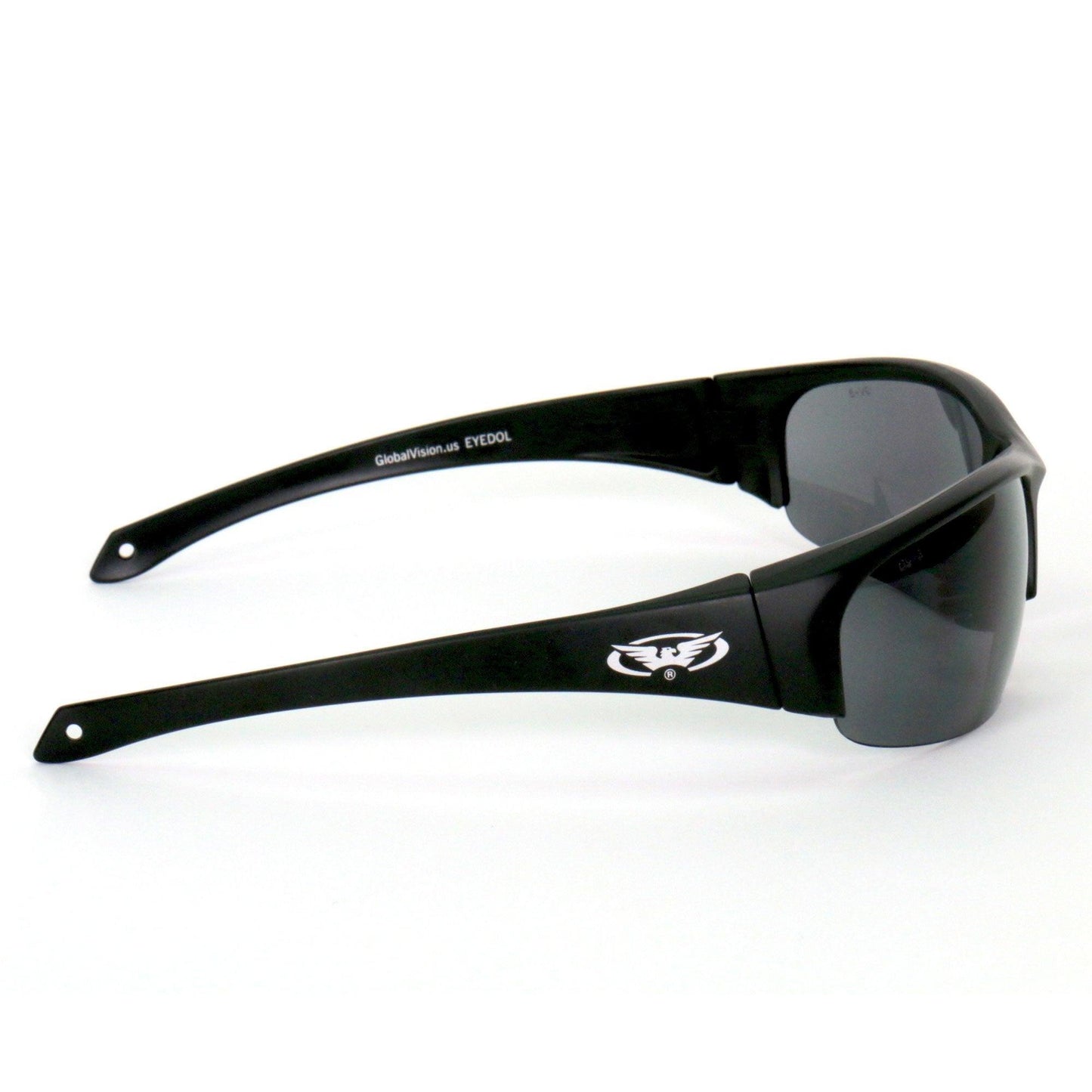 Eazy Eyes Safety Sunglasses With Smoke Mirror Lenses - Military Republic