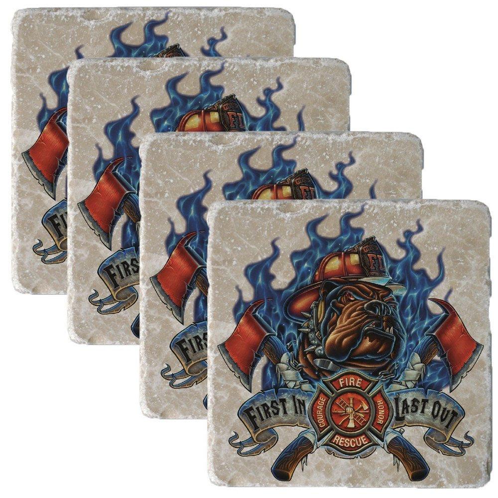 Firefighter First In Last Out Collectors Set-Military Republic