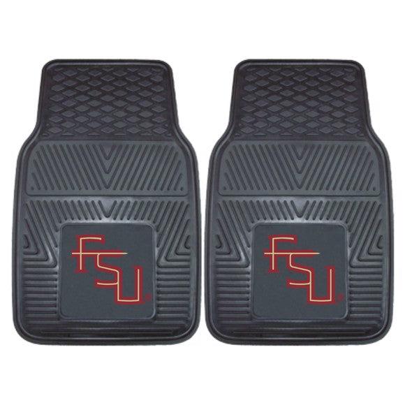 Florida State University 2pk Heavy Duty Vinyl Car Mat Set - Military Republic