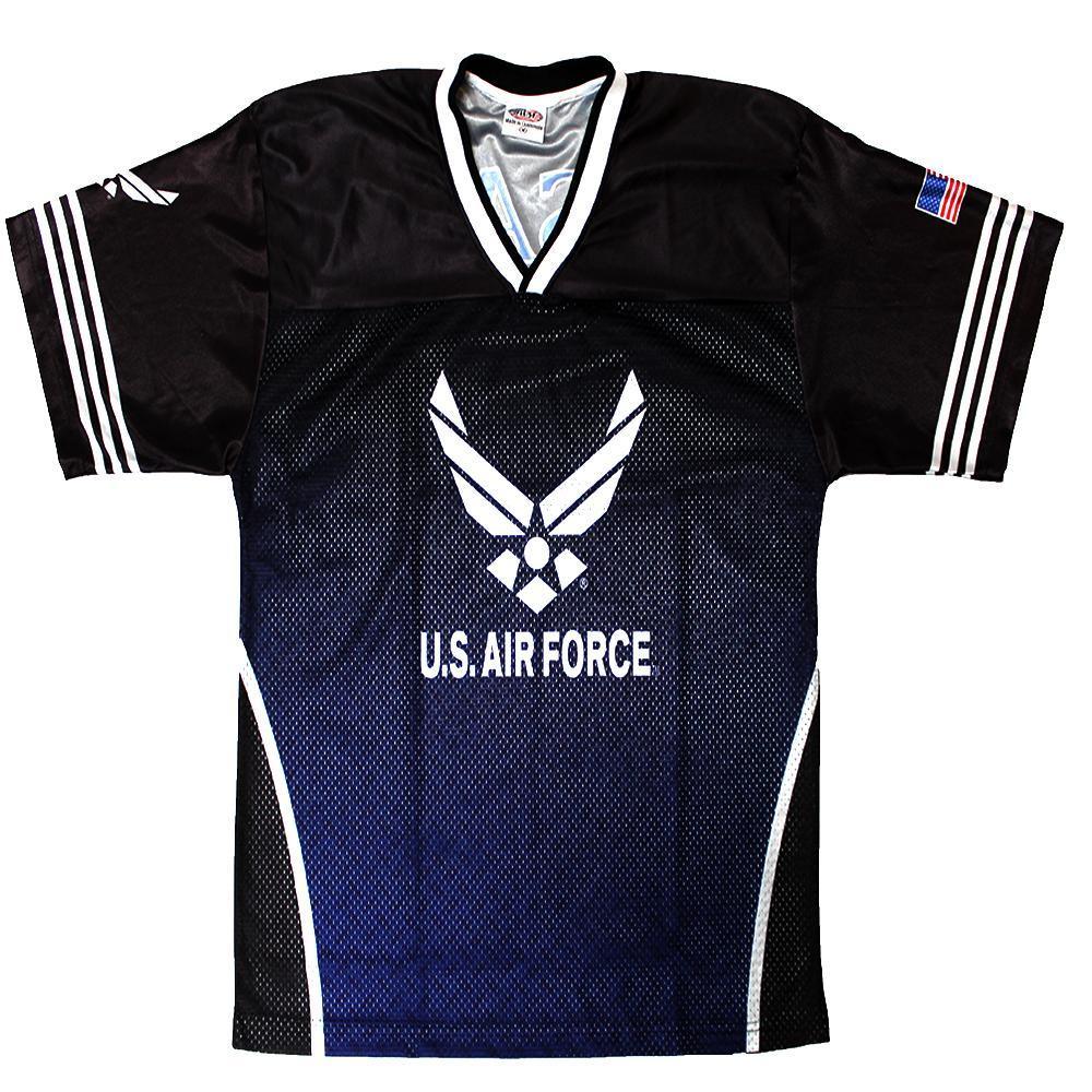 Full-Sublimation Air Force Football Jersey-Military Republic