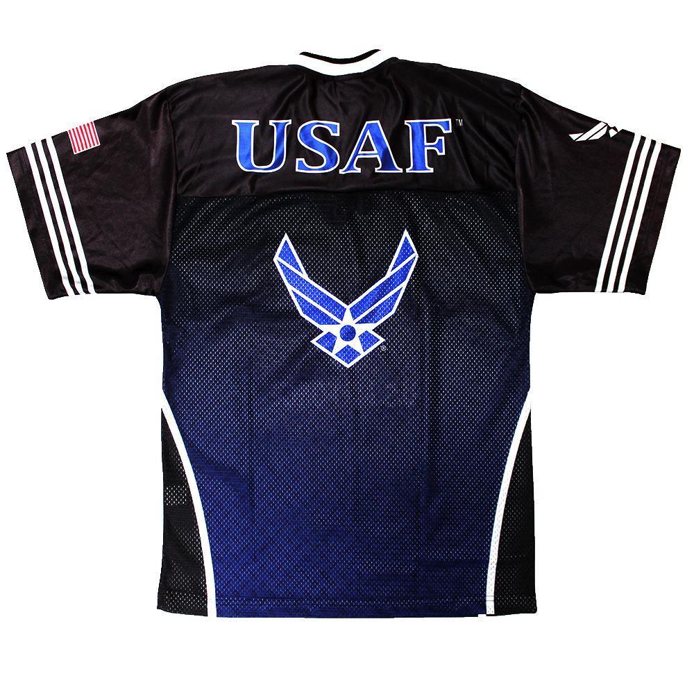 Full-Sublimation Air Force Football Jersey-Military Republic