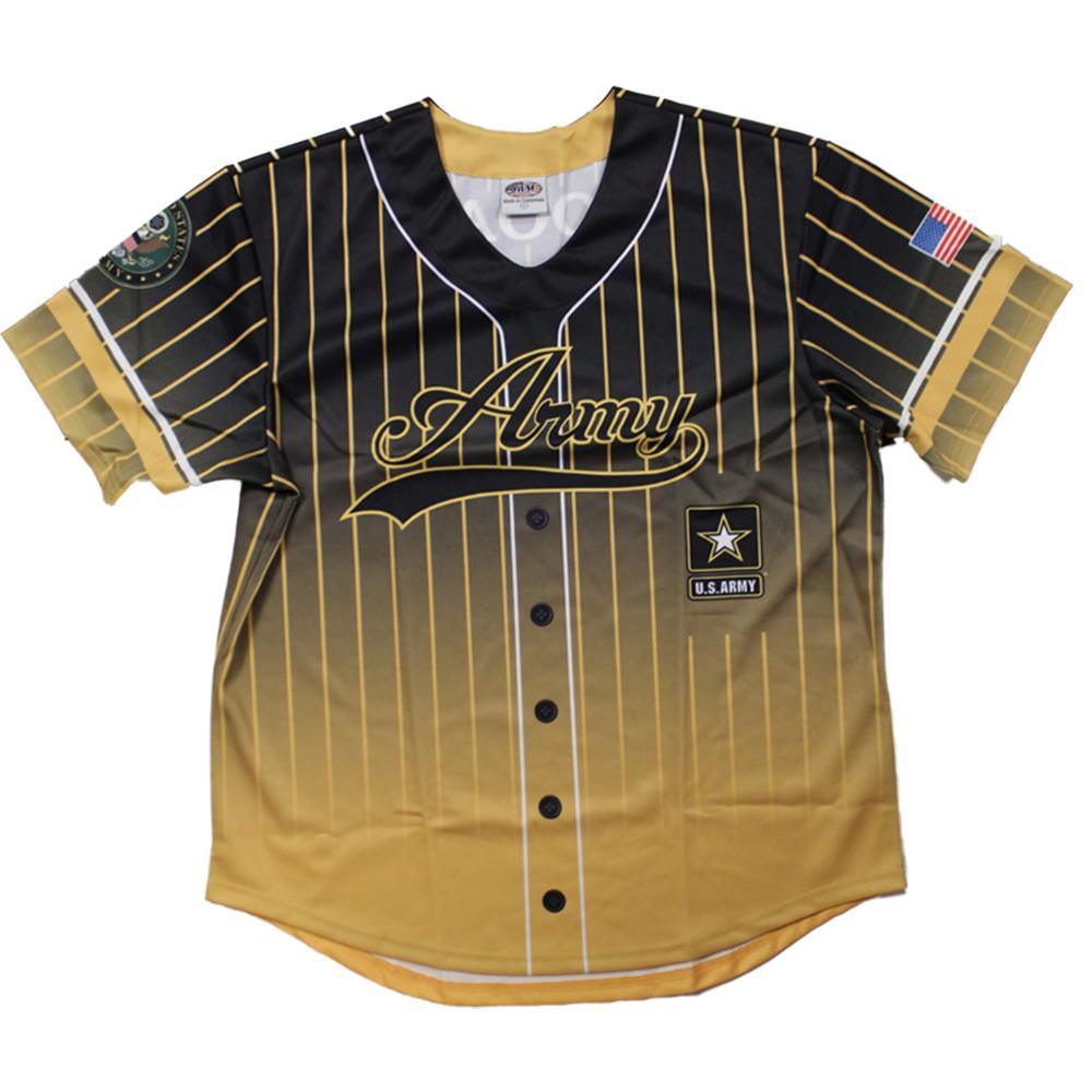 Full sublimation U.S. Army Baseball Jersey - Military Republic