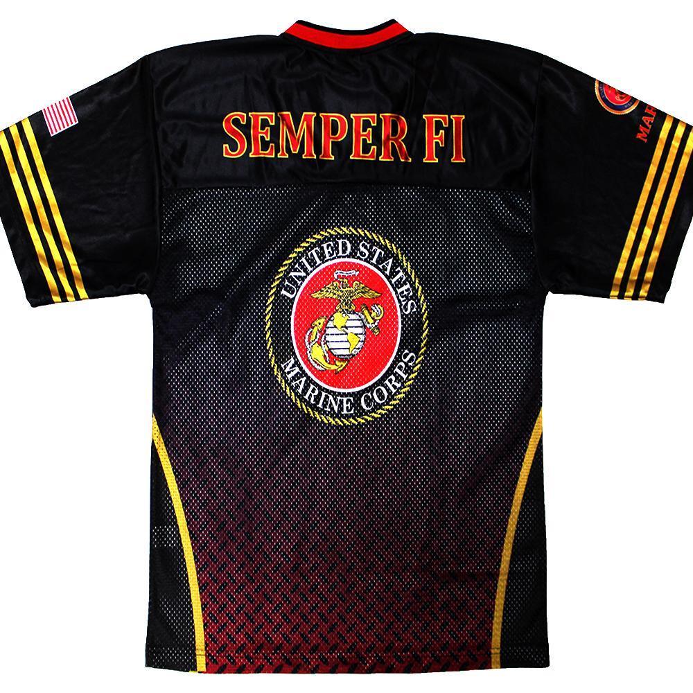 Full-Sublimation Marines Football Jersey-Military Republic