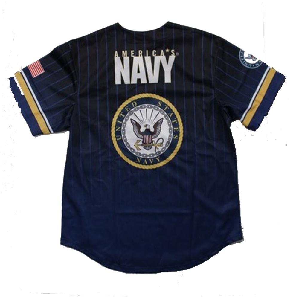 Full sublimation U.S. Navy Baseball Jersey - Military Republic