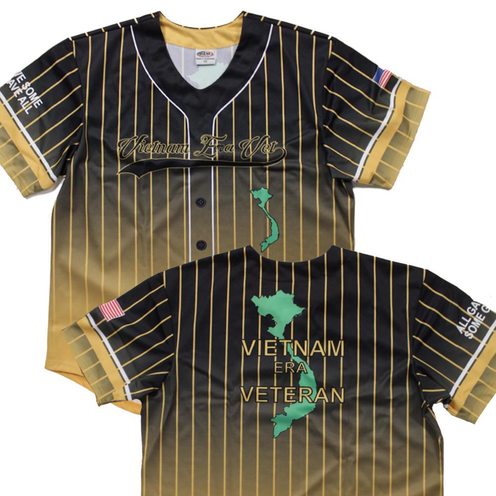 Full sublimation Vietnam Veteran Baseball Jersey - Military Republic