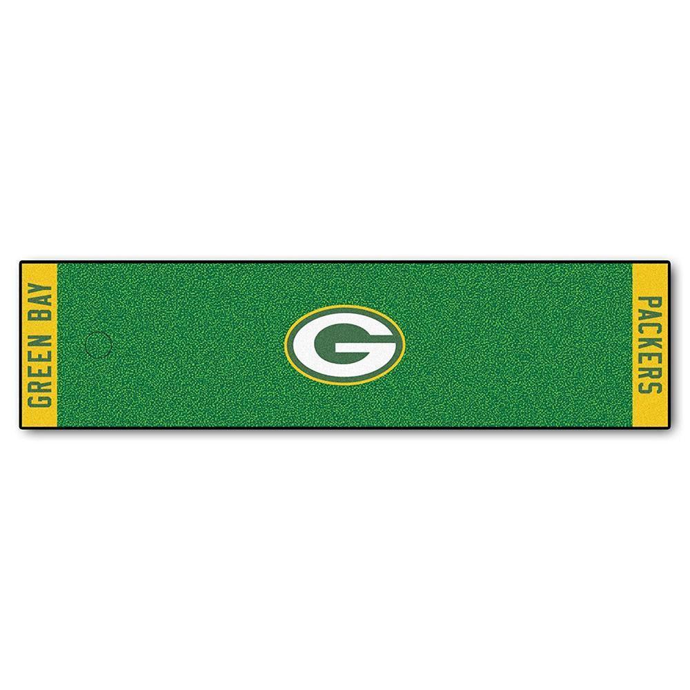 Green Bay Packers Golf Putting Green Runner-Military Republic