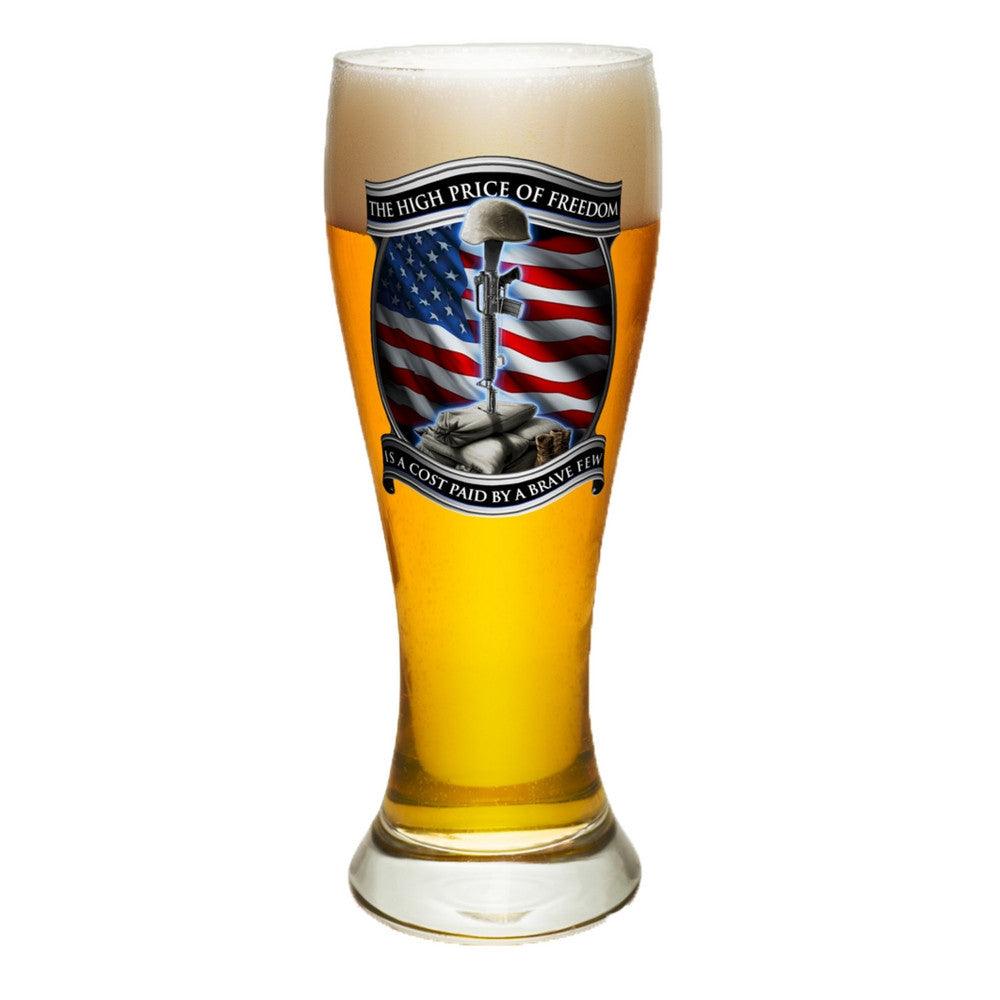High Price Of Freedom Pilsner Glass Set-Military Republic