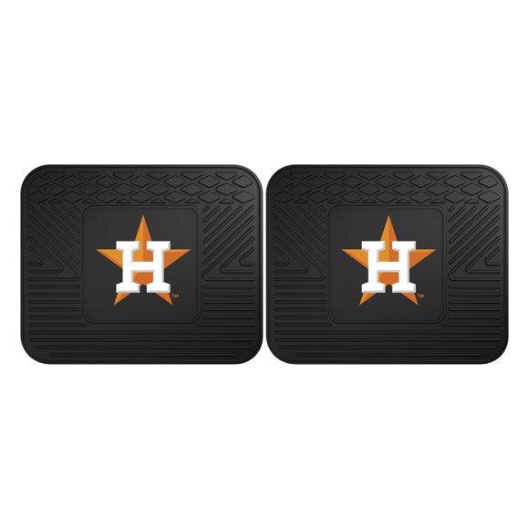 Houston Astros 2pk Heavy Duty Vinyl Car Mat Set - Military Republic