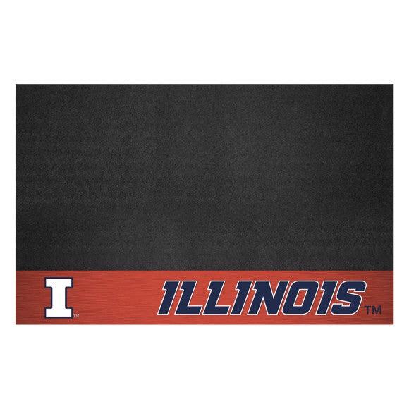 Illinois 100% Vinyl Grill Mat - Military Republic