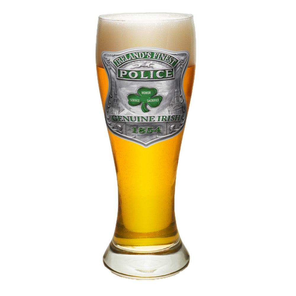 Ireland's Finest Police Pilsner Glass Set-Military Republic