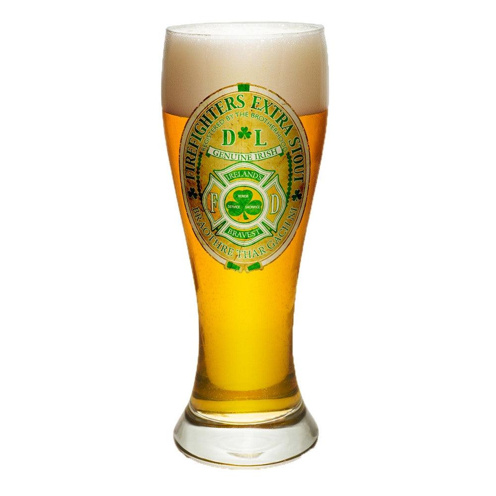 Irish Firefighter Pilsner Glass Set-Military Republic