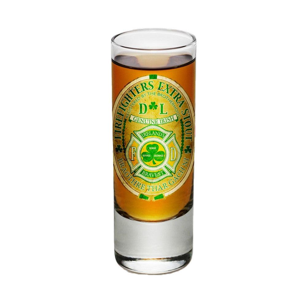 Irish Firefighter Shot Glasses-Military Republic