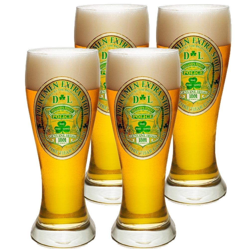 Irish Police Pilsner Glass Set-Military Republic