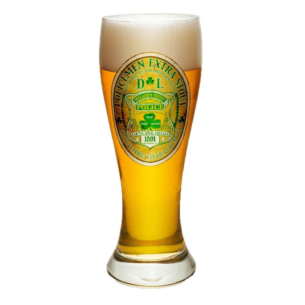 Irish Police Pilsner Glass Set-Military Republic