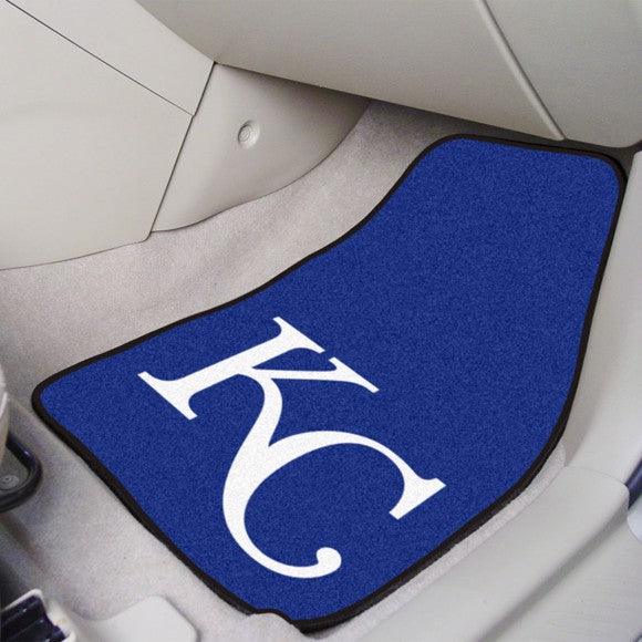 Kansas City Royals 2Pk Carpet Car Mat Set - Military Republic
