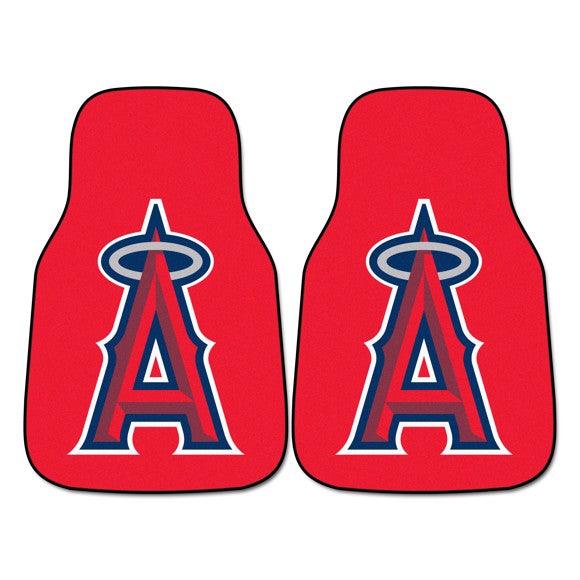Los Angeles Angels 2Pk Carpet Car Mat Set - Military Republic