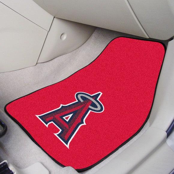 Los Angeles Angels 2Pk Carpet Car Mat Set - Military Republic