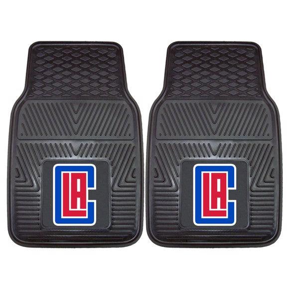 Los Angeles Clippers 2pk Heavy Duty Vinyl Car Mat Set - Military Republic