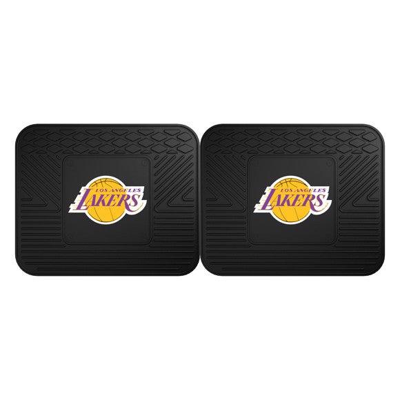 Los Angeles Lakers 2pk Heavy Duty Vinyl Car Mat Set - Military Republic