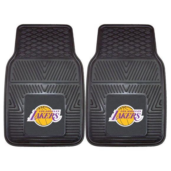 Los Angeles Lakers 2pk Heavy Duty Vinyl Car Mat Set - Military Republic