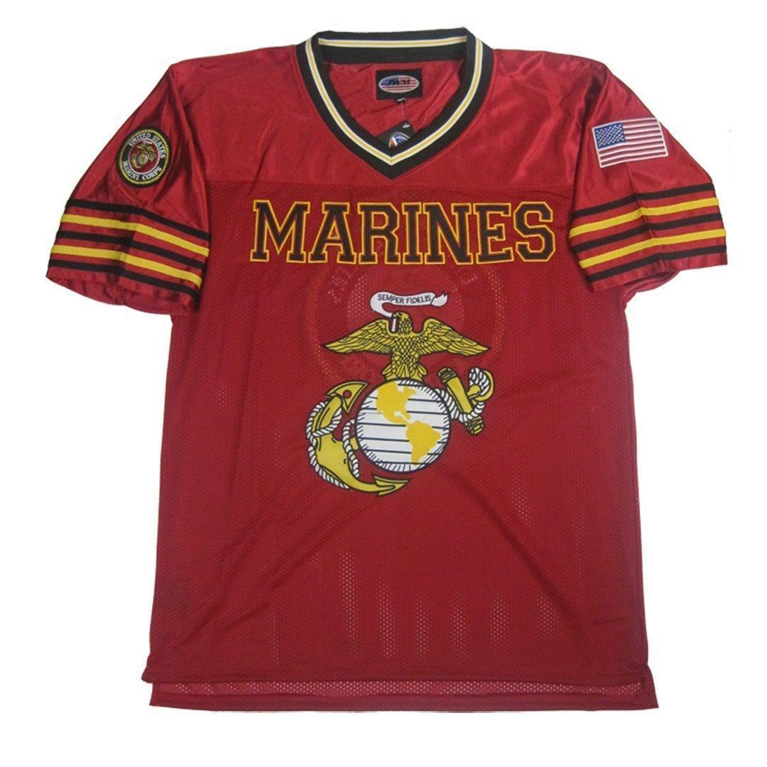 Marines Football Jersey-Military Republic
