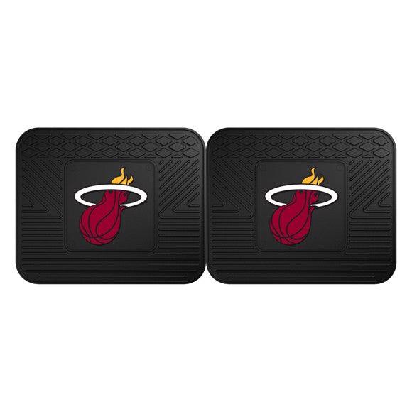 Miami Heat 2pk Heavy Duty Vinyl Car Mat Set - Military Republic