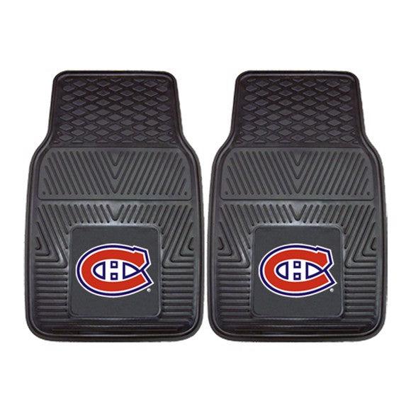 Montreal Canadiens 2pk Heavy Duty Vinyl Car Mat Set - Military Republic