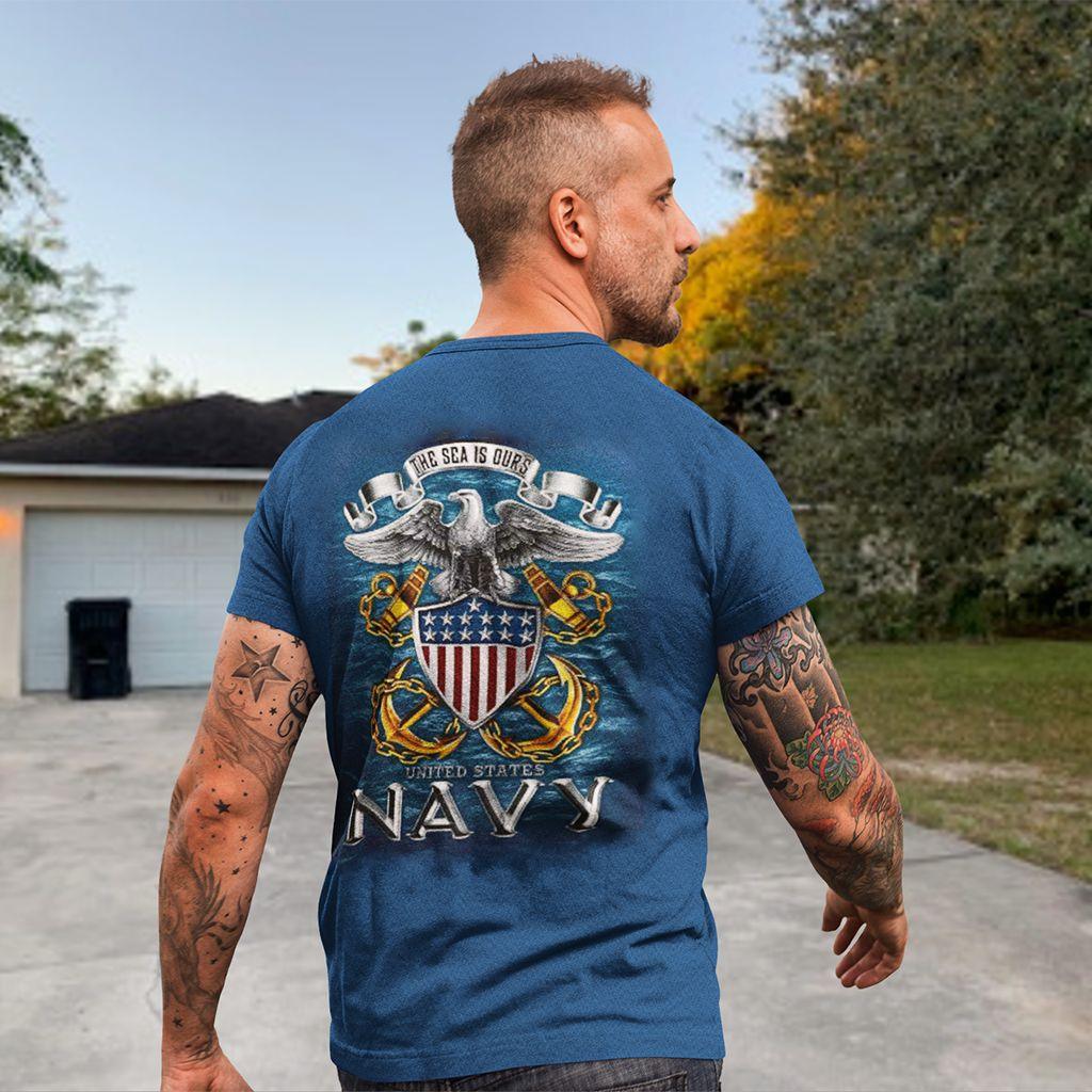 U.S. Navy The Seas is Ours T-Shirt - Military Republic