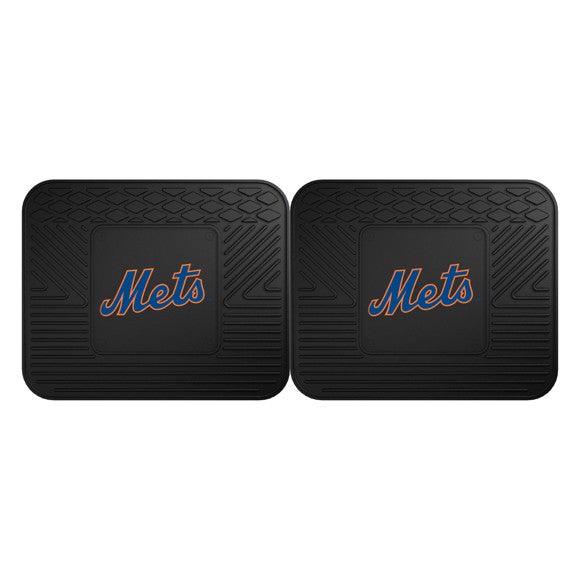 New York Mets 2pk Heavy Duty Vinyl Car Mat Set - Military Republic