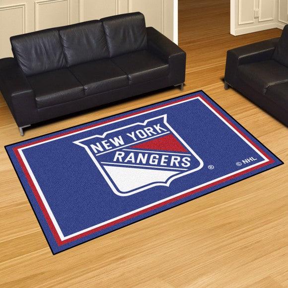 New York Rangers Ultra Plush Area Rug - Military Republic