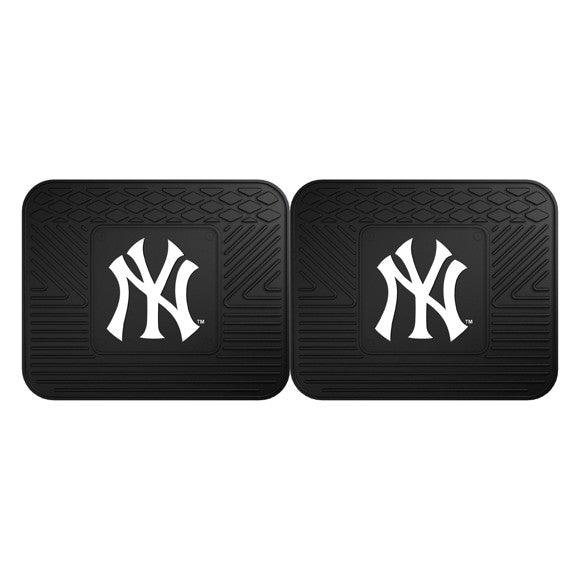 New York Yankees 2pk Heavy Duty Vinyl Car Mat Set - Military Republic
