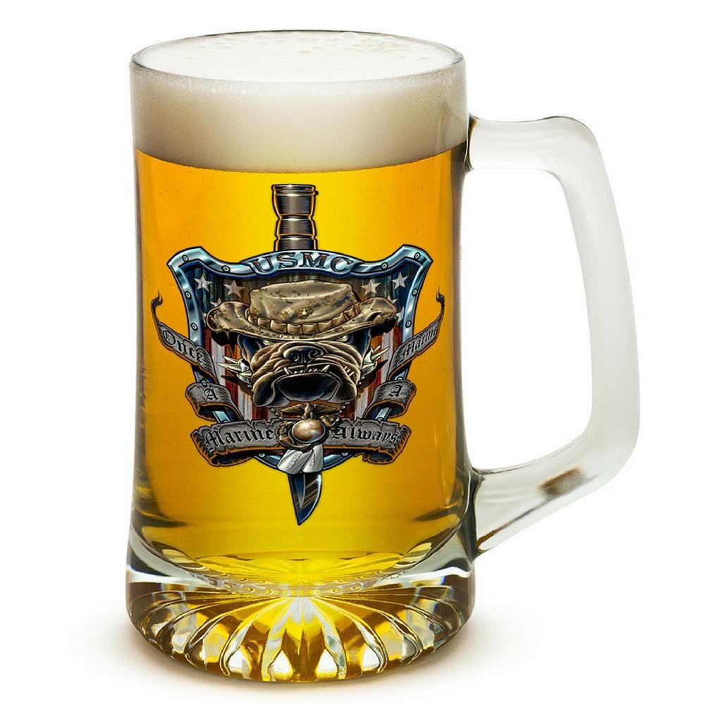 Once A Marine, Always A Marine Tankard-Military Republic