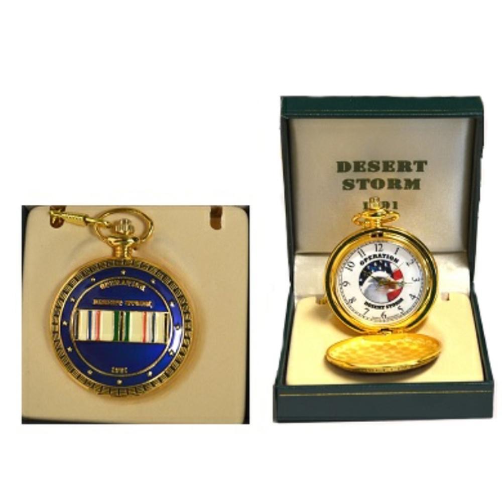 Operation Desert Storm Pocket Watch - Military Republic