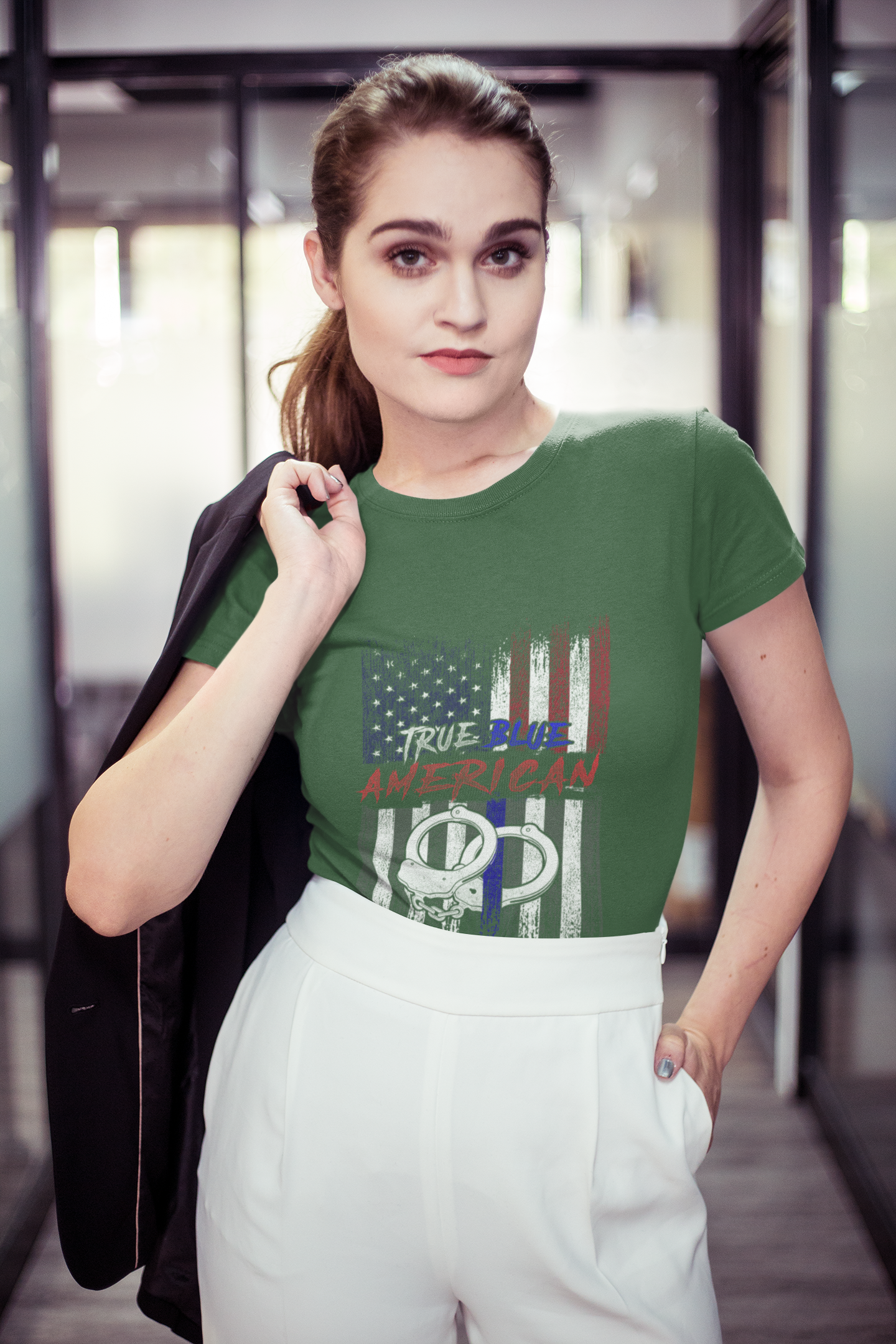True Blue American Law Enforcement Shirt