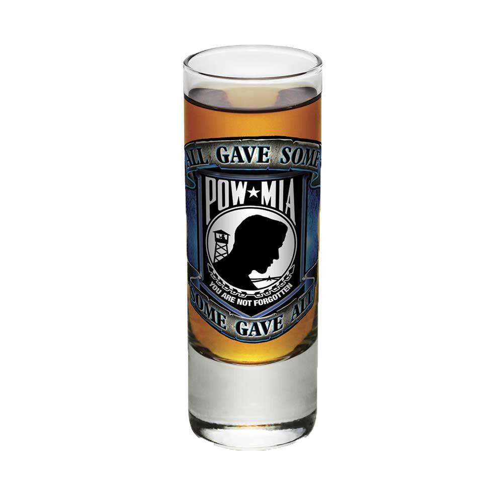 POW MIA Shot Glasses-Military Republic