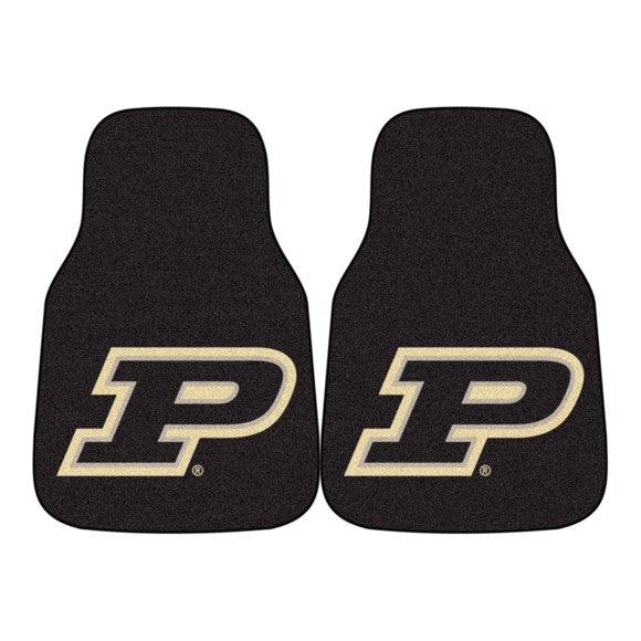 Purdue University 2Pk Carpet Car Mat Set - Military Republic