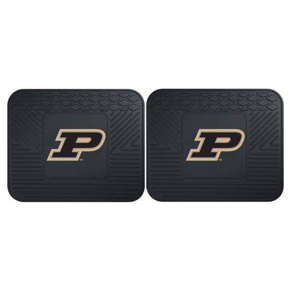 Purdue University 2pk Heavy Duty Vinyl Car Mat Set - Military Republic