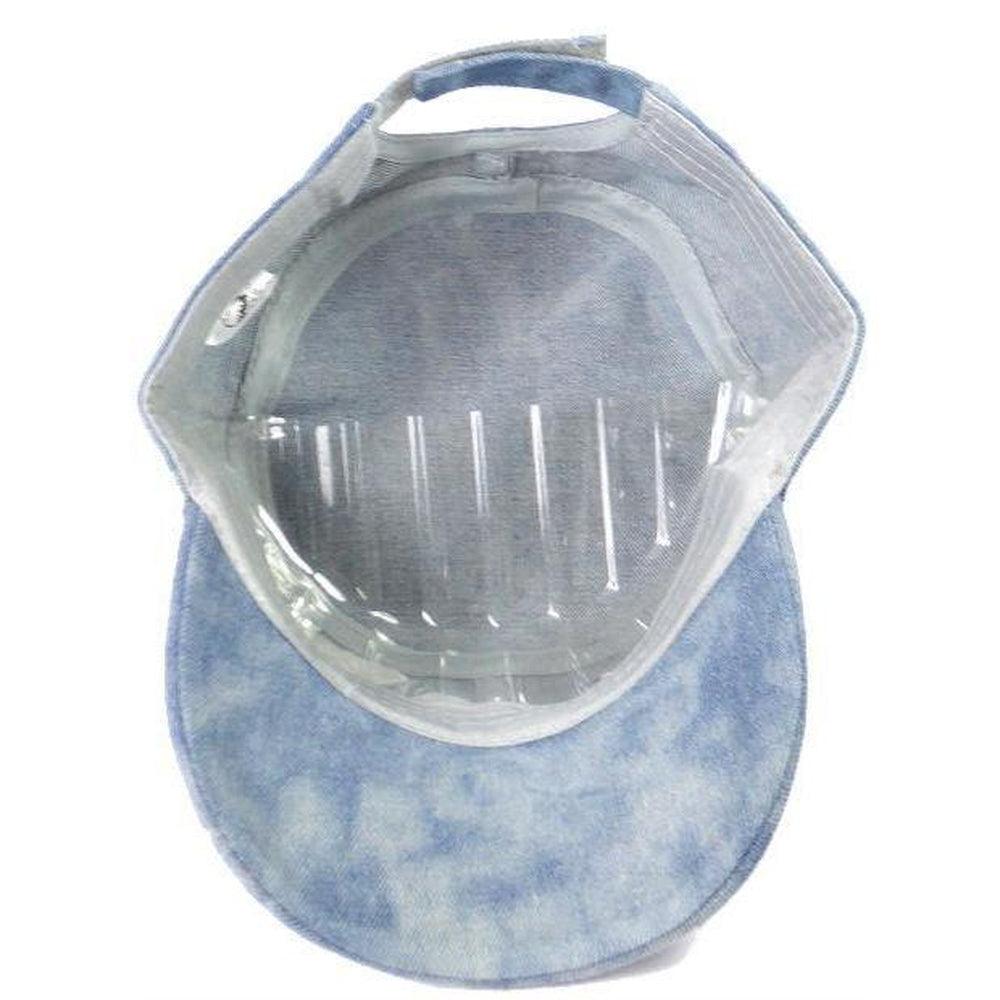 Rhinestone Cadet Cap USA Star - Splash Light Denim-Military Republic