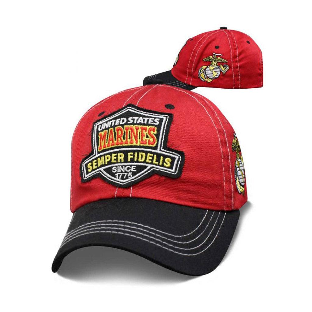 USA Marines Semper Fidelis American Vintage Cap - Military Republic
