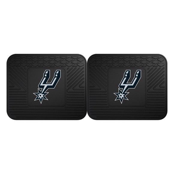 San Antonio Spurs 2pk Heavy Duty Vinyl Car Mat Set - Military Republic