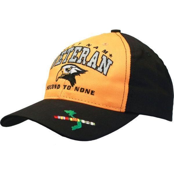 SECOND TO NONE CAP - VIETNAM VET-Military Republic