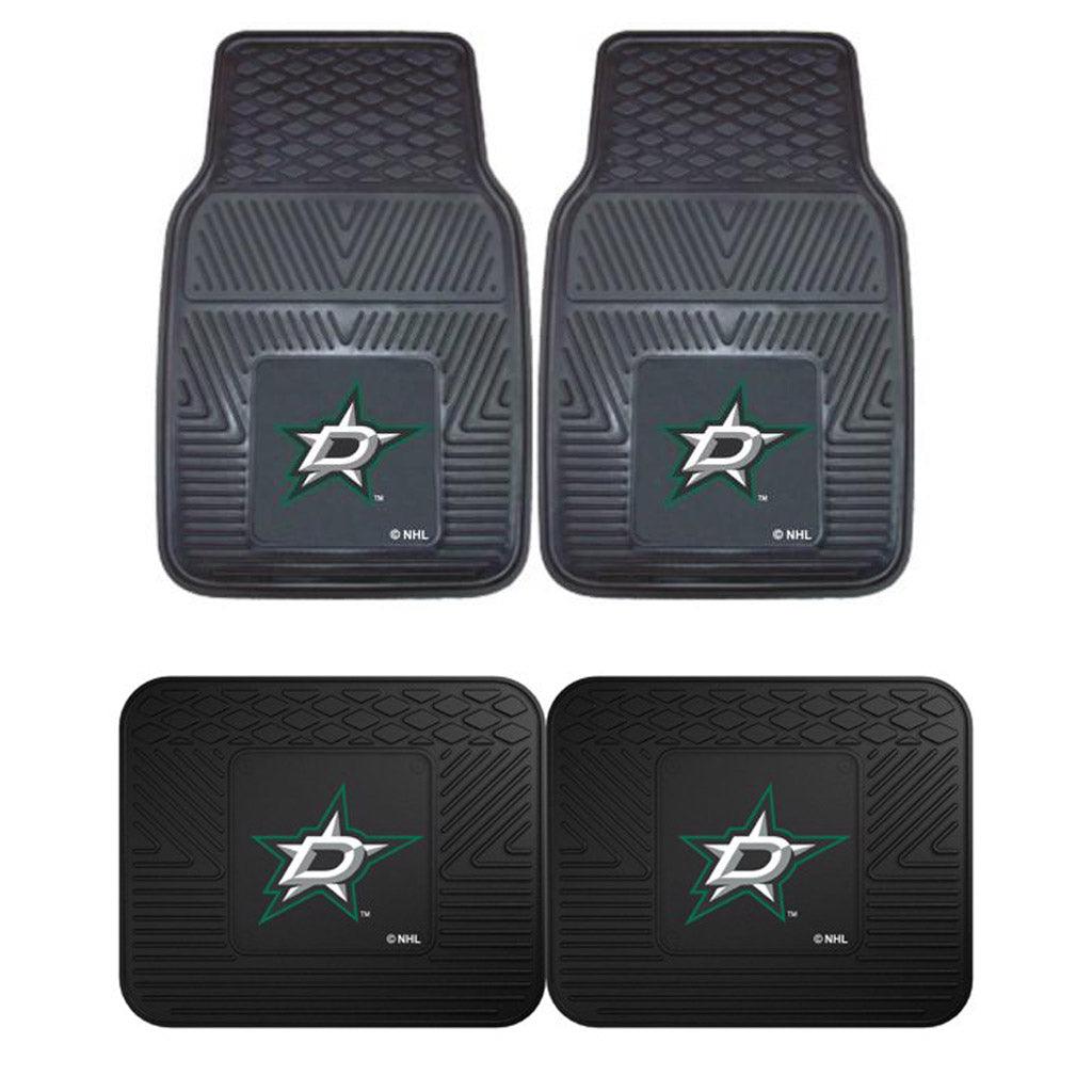 Dallas Stars 2pk Heavy Duty Vinyl Car Mat Set - Military Republic
