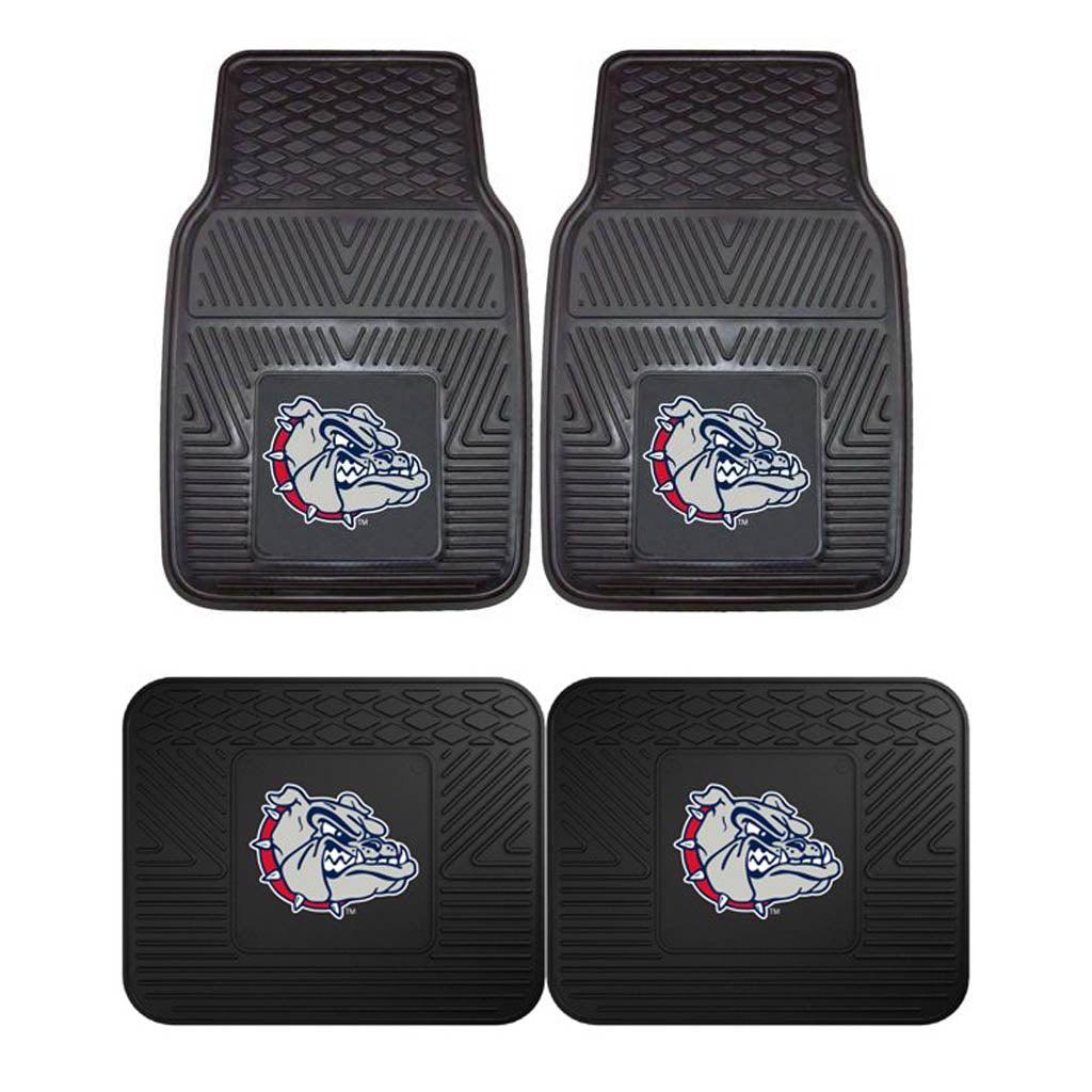 Gonzaga University 2pk Heavy Duty Vinyl Car Mat Set - Military Republic