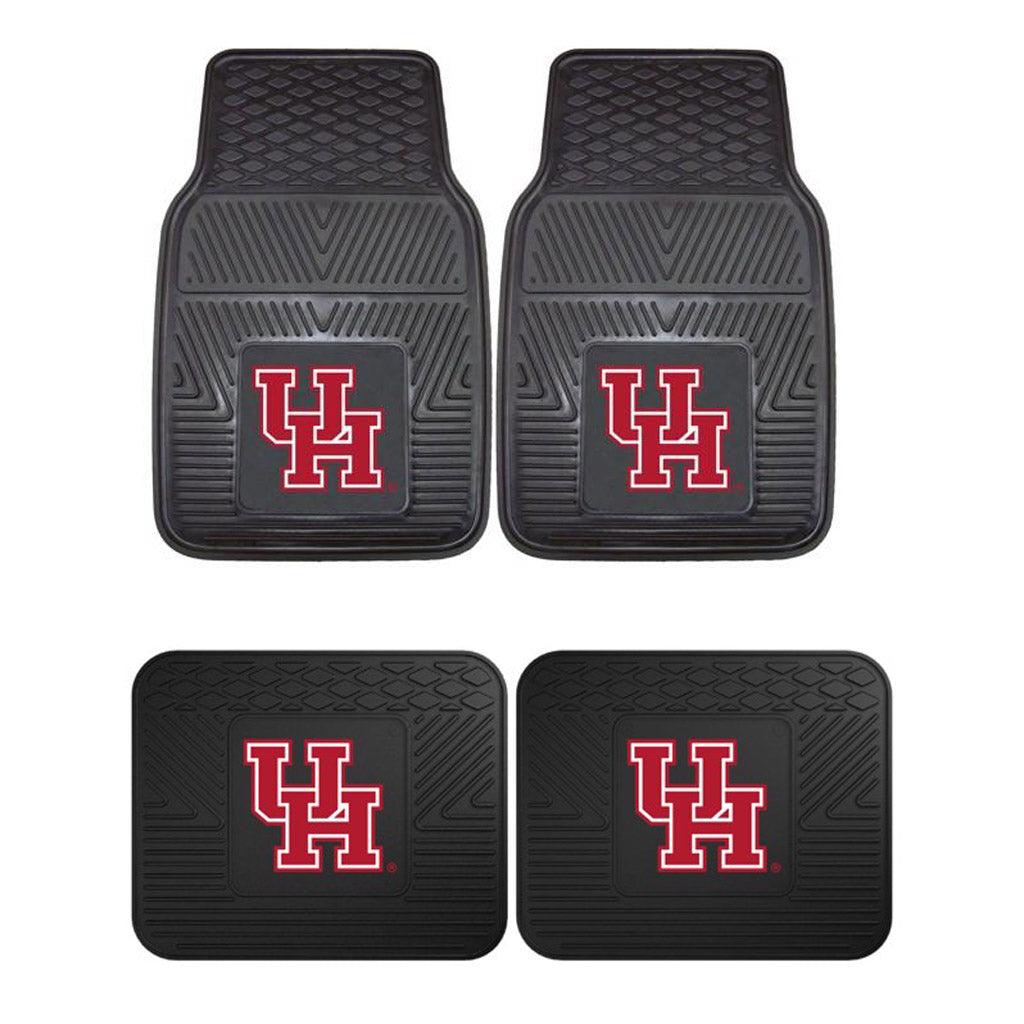 University of Houston 2pk Heavy Duty Vinyl Car Mat Set - Military Republic