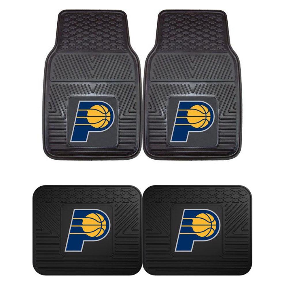 Indiana Pacers 2pk Heavy Duty Vinyl Car Mat Set - Military Republic