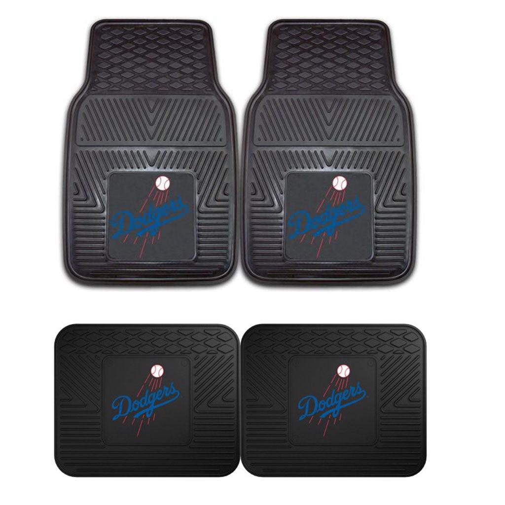 Los Angeles Dodgers 2pk Heavy Duty Vinyl Car Mat Set - Military Republic