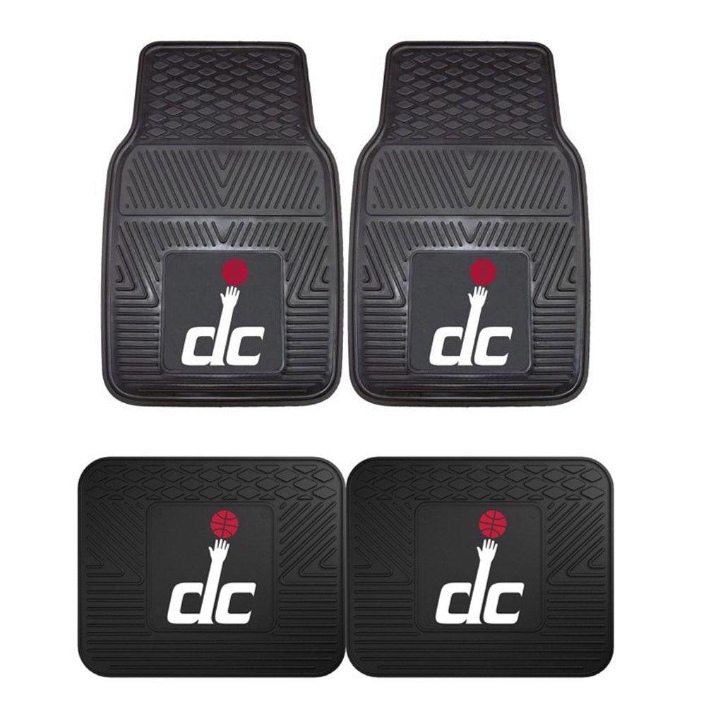 Washington Wizards 2pk Heavy Duty Vinyl Car Mat Set - Military Republic