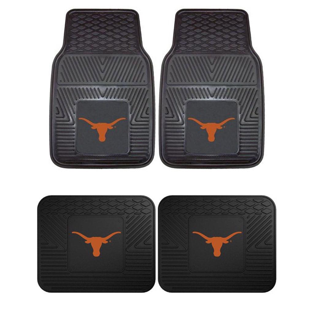 University of Texas 2pk Heavy Duty Vinyl Car Mat Set - Military Republic